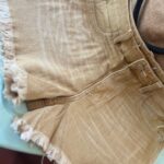 Tan and Brown Shorts